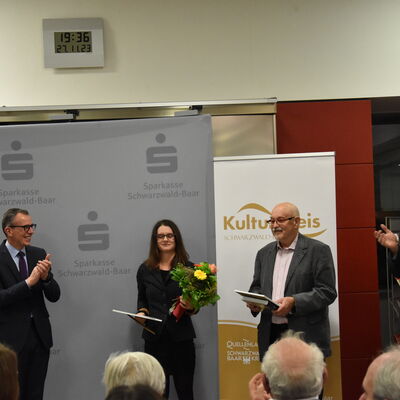 Preisverleihung Kulturpreis 2023 - Literatur und Drama - Siegerehrung