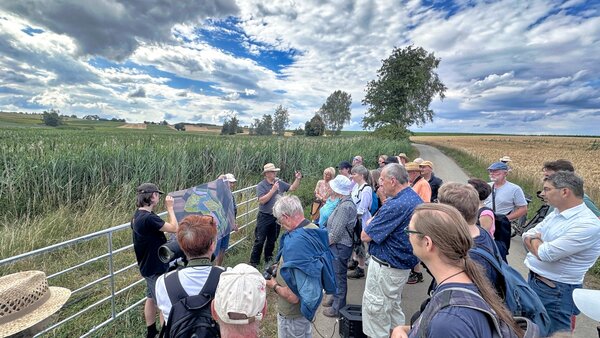 Rund 120 Besucher informierten sich &uuml;ber Naturschutzgro&szlig;projekt Baar