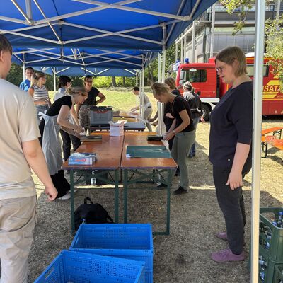 Die Arbeitsstra�e f�r die Behandlung der St�cke