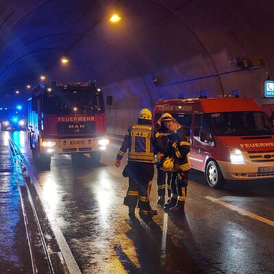 D�gginger Tunnel der Bundesstra�e B 31