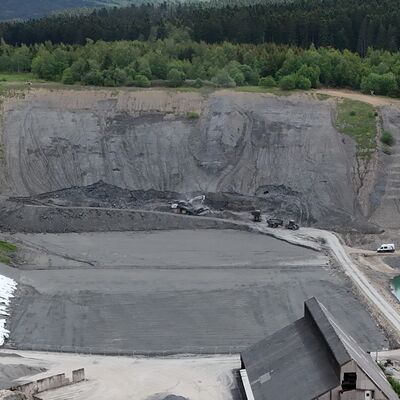 Luftbild Deponie Haldenwald Tuningen