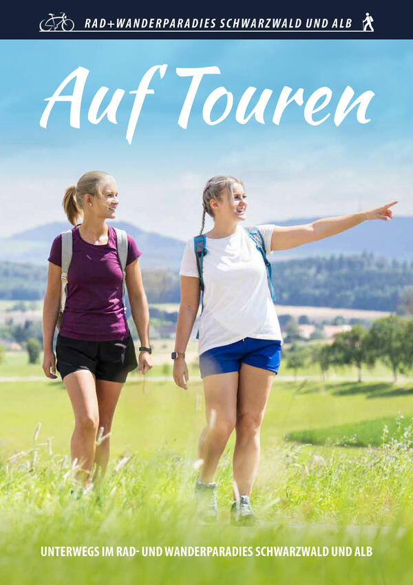 Titelbild Broschre "Auf Touren"