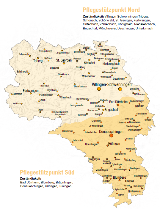 Pflegestützpunkte Schwarzwald-Baar-Kreis / Schwarzwald-Baar-Kreis