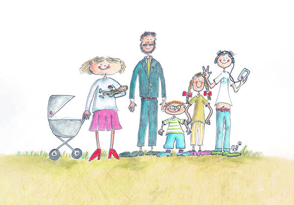 Familie Skizze BEKJ
