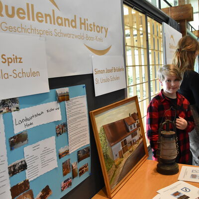 Quellenland History - Geschichtspreis Schwarzwald-Baar-Kreis erstmals verliehen