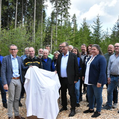 Bilder Einweihung des Mittelpunktes des Schwarzwald-Baar-Kreises