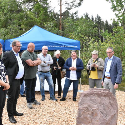 Bilder Einweihung des Mittelpunktes des Schwarzwald-Baar-Kreises