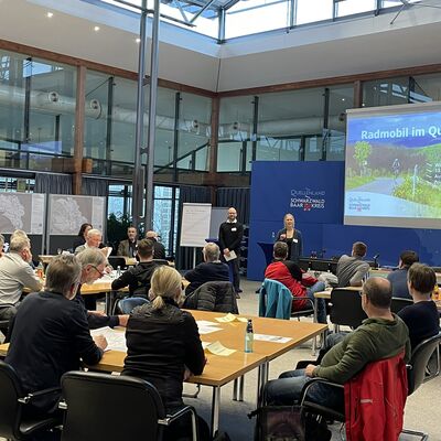 Eindrücke vom Workshop "Radmobil im Quellenland" in Villingen am 13.03.2024