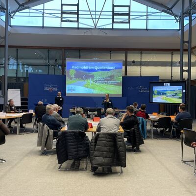 Eindrücke vom Workshop "Radmobil im Quellenland" in Villingen am 13.03.2024