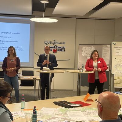 Eindrücke vom Workshop "Radmobil im Quellenland" in Villingen am 20.03.2024
