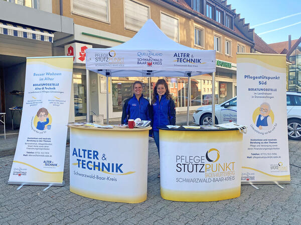 Marktstand in Br�unlingen