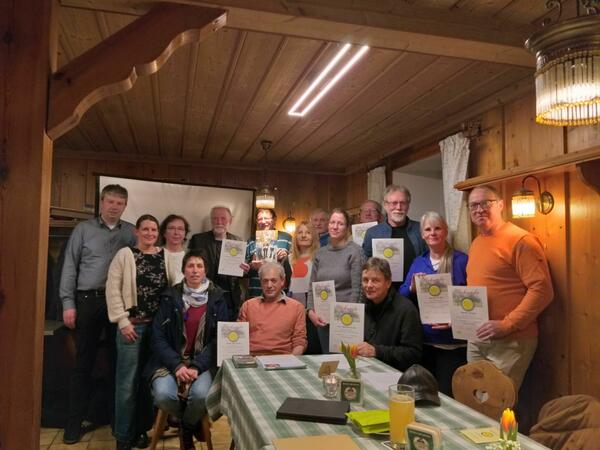 Neue Obst- und Gartenfachwarte für den Landkreis