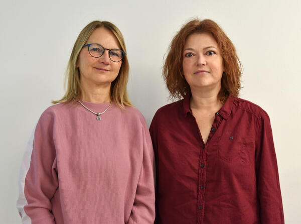 Frau Aschenbrenner und Frau Schlageter