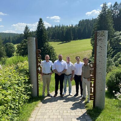 von links: Sven Hinterseh, Norbert Vedelek, Lszl Szeitz, Zoltn Metzinger, Stefan Lffler