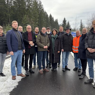 Verkehrsfreigabe St.Georgen-Brogen-Hardt