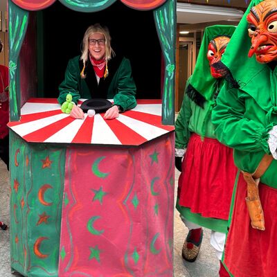 Fasnet-Stimmung im Landratsamt: Landrat sagt die Zukunft voraus