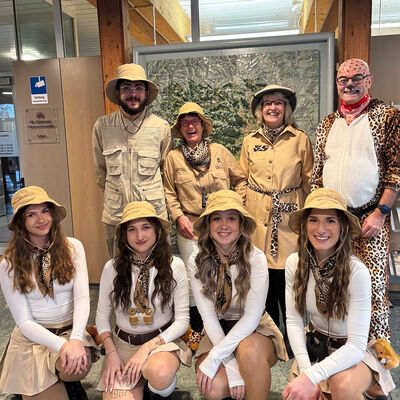 Fasnet-Stimmung im Landratsamt: Landrat sagt die Zukunft voraus