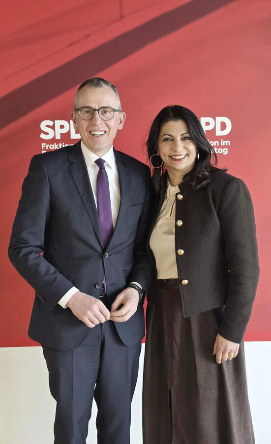 Landrat Sven Hinterseh trifft Bundestagsabgeordnete Derya T&uuml;rk-Nachbaur in Berlin