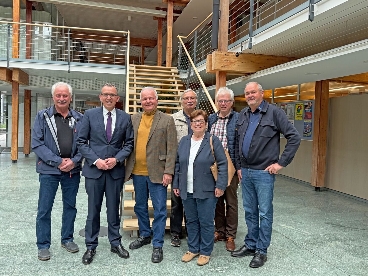 Landrat Sven Hinterseh im Gespr&auml;ch mit der CDA &uuml;ber aktuelle kreispolitische Themen